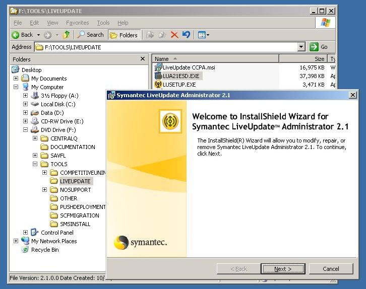 Liveupdate Symantec  -  9